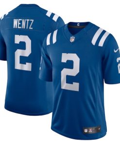 Carson Wentz Indianapolis Colts Nike Vapor Limited Jersey - Royal/White