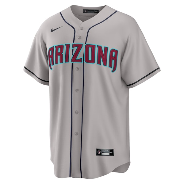 Corbin Carroll Arizona Diamondbacks Nike Road Replica Jersey - Gray/Cream - Image 3