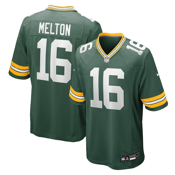Bo Melton Green Bay Packers Nike Team Game Jersey - Green