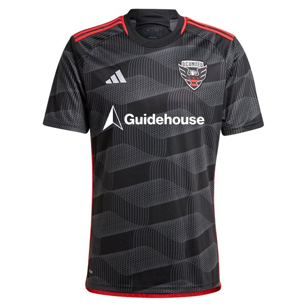 D.C. United adidas 2024 The Icon Kit Replica Custom Jersey?ยจC Black - Image 2