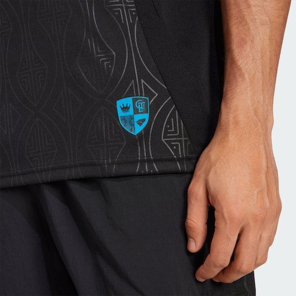Charlotte FC adidas 2025 Fortress Kit Replica Jersey - Black - Image 4
