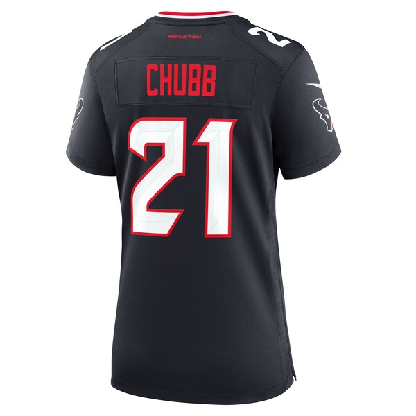 Nick Chubb Houston Texans Nike Women's Team Game Jersey - Navy - Image 3