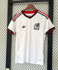Mexico National Team Adidas Originals 2026 Away Jersey - White / Black / Red
