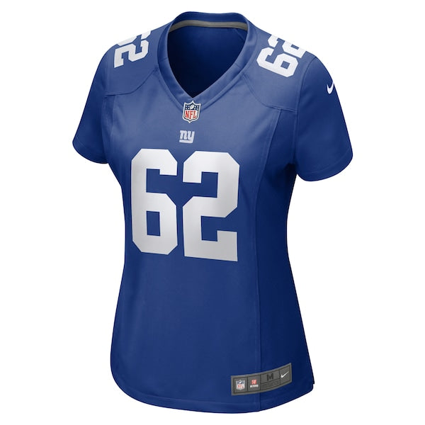 Jalen Mayfield New York Giants Nike Women's Game Jersey - Royal - Image 2