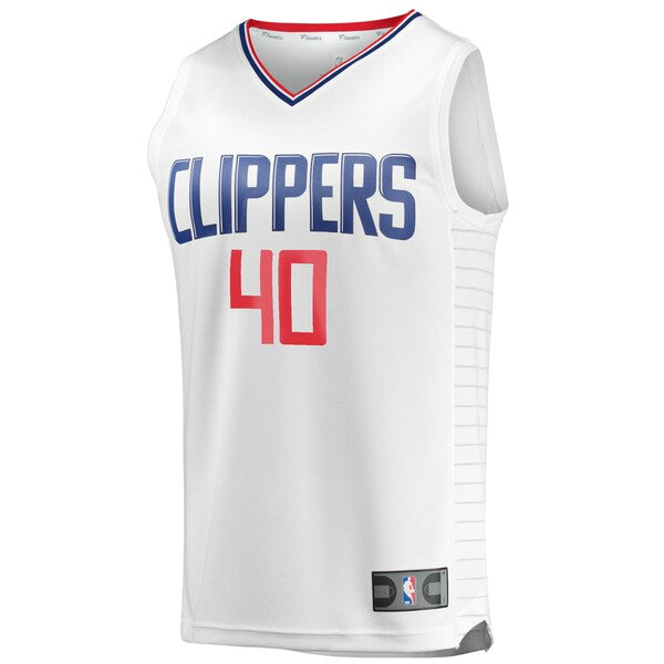 Ivica Zubac LA Clippers Fast Break Player Jersey - Association Edition - White - Image 2