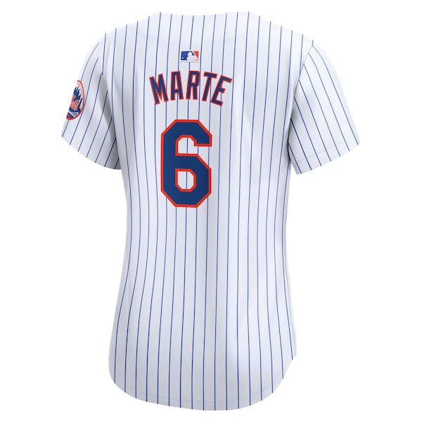 Starling Marte New York Mets Nike Women's Home Limited Player Jersey - White - Image 3