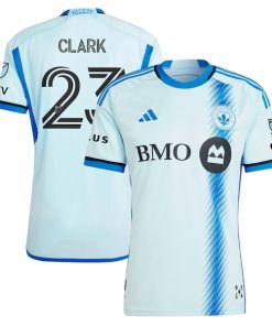 Caden Clark CF Montreal adidas 2024 Montr¨¦al Original Authentic Player Jersey - Light Blue
