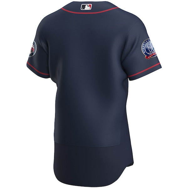 Minnesota Twins Nike 60th Season Alternate Authentic Team Jersey - Navy - Image 3