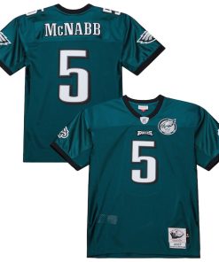 Donovan McNabb Philadelphia Eagles  2007 Authentic Throwback Retired Player Jersey - Midnight Green