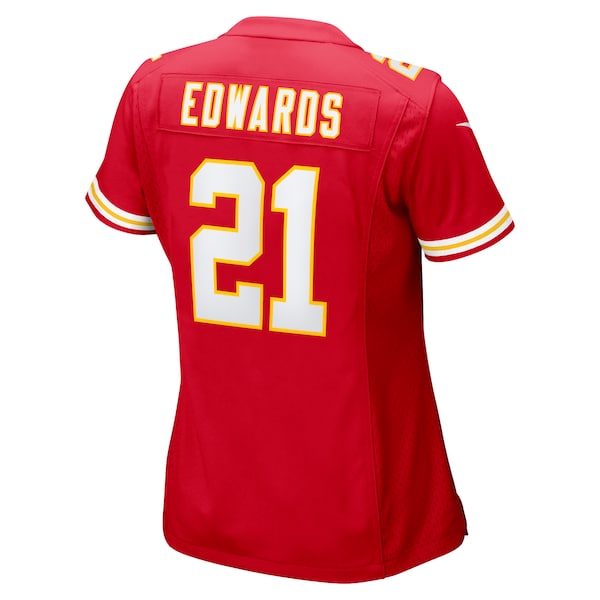Mike Edwards Kansas City Chiefs Nike Women's Game Jersey - Red - Image 3