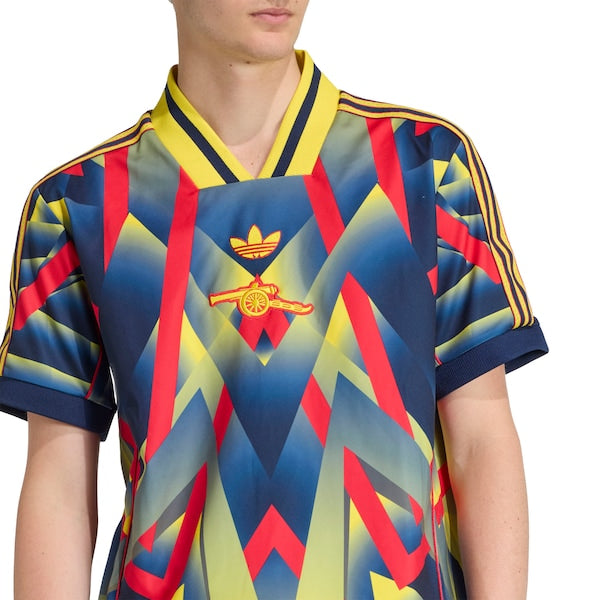 Arsenal adidas Unisex Lifestyler Fashion Jersey - Yellow - Image 3