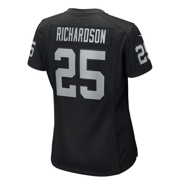 Decamerion Richardson Las Vegas Raiders Nike Women's Game Jersey - Black - Image 7