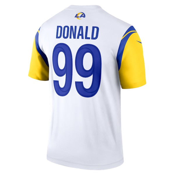 Aaron Donald Los Angeles Rams Nike Legend Jersey - White - Image 3