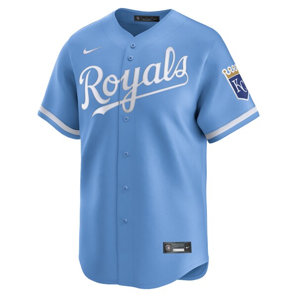 Kansas City Royals Nike Alternate Limited Jersey?ยจC Light Blue - Image 2