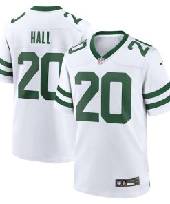 Breece Hall New York Jets Nike Legacy Player Game Jersey - White/Green