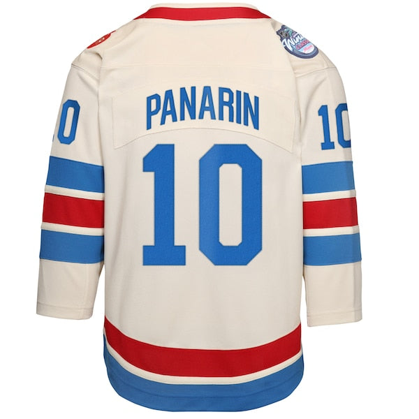Artemi Panarin New York Rangers Outerstuff Youth 2026 NHL Winter Classic Premier Jersey - White - Image 3