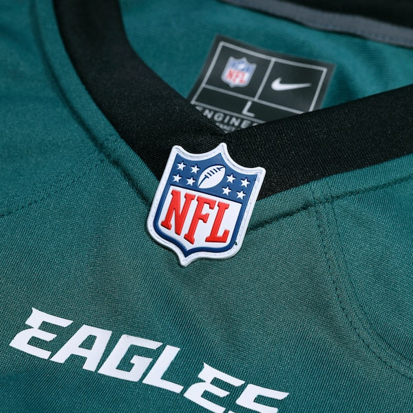Jalen Carter Philadelphia Eagles Nike Super Bowl LIX Game Player Jersey - Midnight Green - Image 6