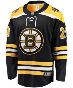 Alternative view of Victor Soderstrom Boston Bruins  Home Breakaway Jersey - Black