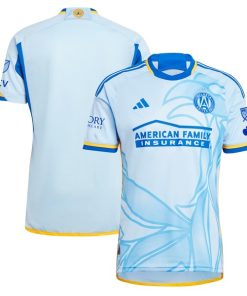 Atlanta United FC adidas 2024 The Resurgens Kit Authentic Jersey - Light Blue