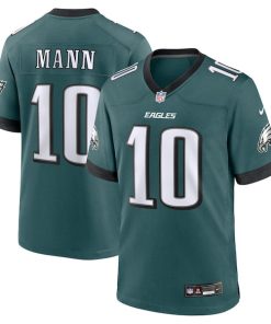 Braden Mann Philadelphia Eagles Nike Team Game Jersey - Midnight Green