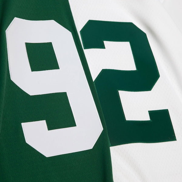 Reggie White Green Bay Packers 1996 Split Legacy Replica Jersey - Green/White - Image 5