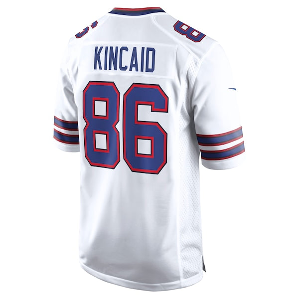 Dalton Kincaid Buffalo Bills Nike Game Jersey - White/Red - Image 6