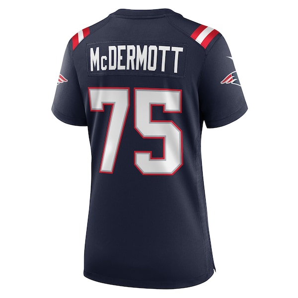 Conor McDermott New England Patriots Nike Women's Home Game Player Jersey - Navy - Image 3
