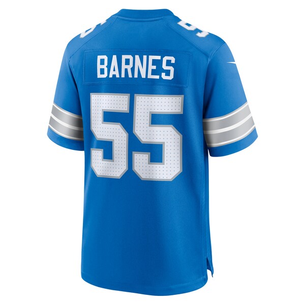 Derrick Barnes Detroit Lions Nike Team Game Jersey - Blue - Image 3