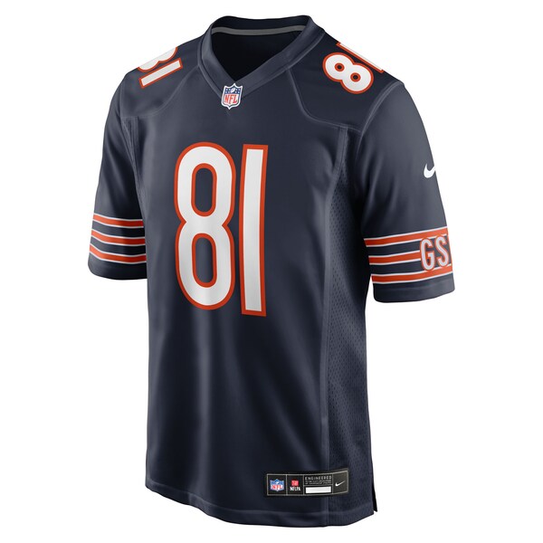 Durham Smythe Chicago Bears Nike Team Game Jersey - Navy - Image 2