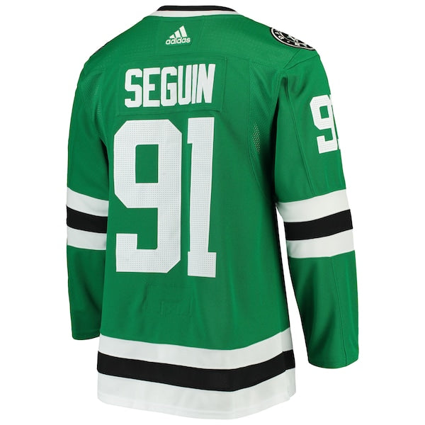 Tyler Seguin Dallas Stars adidas Home Authentic Player Jersey - Kelly Green - Image 3