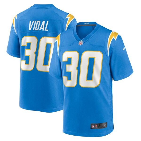 Kimani Vidal Los Angeles Chargers Nike Team Game Jersey - Powder Blue