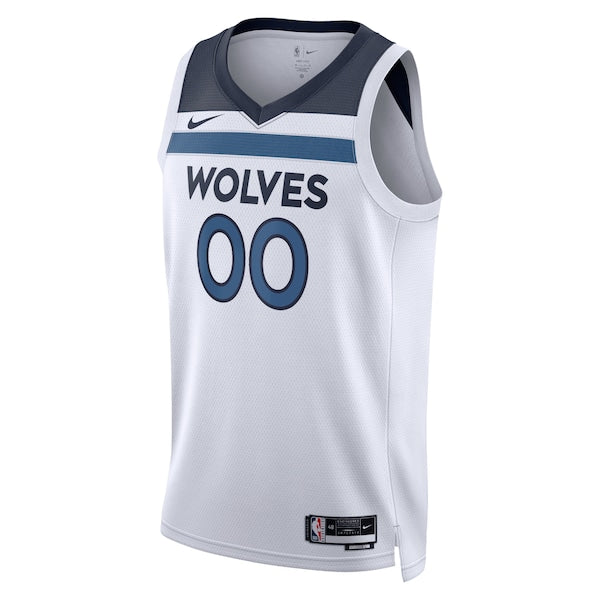 Minnesota Timberwolves Nike Unisex Swingman Custom Jersey White - Association Edition - Image 2