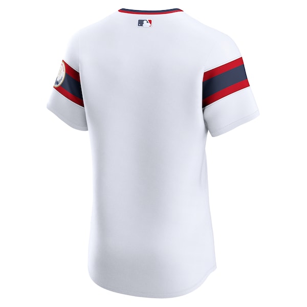 Chicago White Sox Nike Alternate Vapor Premier Elite Patch Jersey - White/Black - Image 4