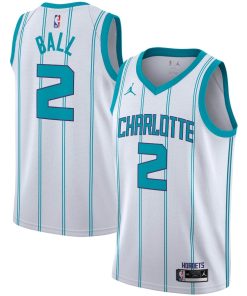 LaMelo Ball Charlotte Hornets Jordan Brand 2020/21 Swingman Player Jersey - Association Edition - White