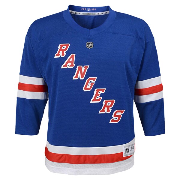 New York Rangers Youth Replica Jersey - Blue - Image 2