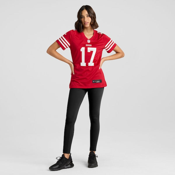Jordan Watkins San Francisco 49ers Nike Women's Team Game Jersey - Scarlet - Image 4