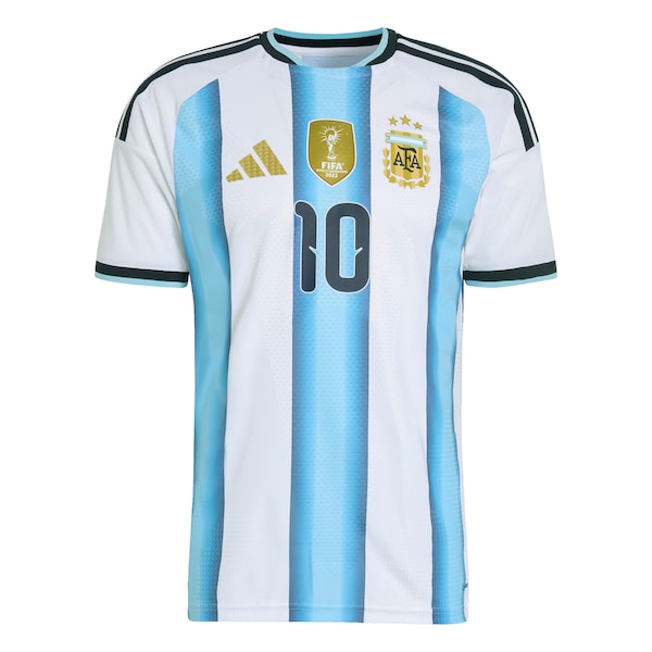 Lionel Messi Argentina National Team adidas FIFA x World Cup 2022 Winners Authentic Player Jersey - White - Image 2