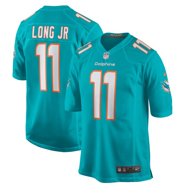 David Long Jr. Miami Dolphins Nike Game Jersey - Aqua - Image 2