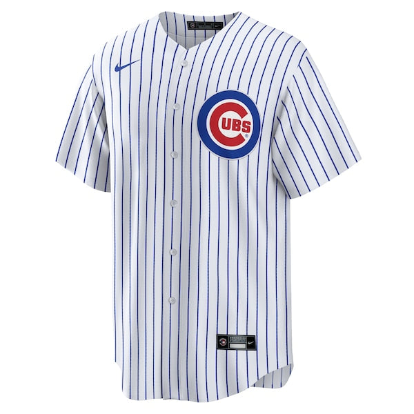 Miguel Amaya Chicago Cubs Nike Home Replica Jersey - White - Image 2