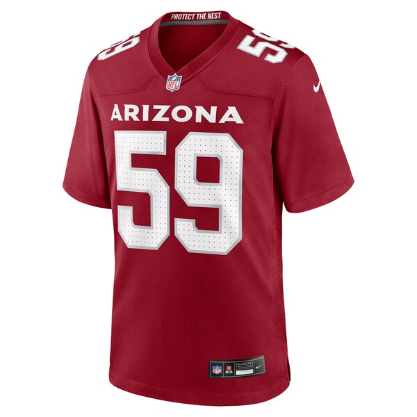 Jon Gaines II Arizona Cardinals Nike Team Game Jersey - Cardinal - Image 2