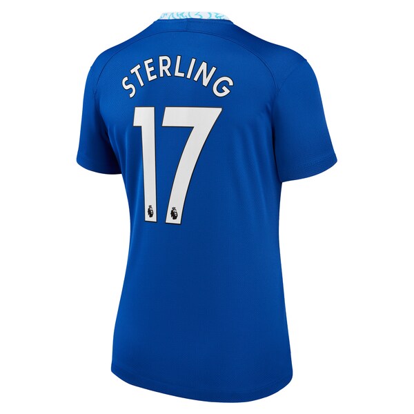 Raheem Sterling Chelsea Nike Women's 2022/23 Home Breathe Stadium Replica Player Jersey - Blue - Image 3