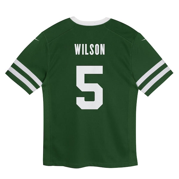 Garrett Wilson New York Jets Nike Preschool Game Jersey - Legacy Green - Image 3