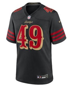 Alternative view of The Faithful San Francisco 49ers Nike 2025 Rivalries Collection Game Jersey - Black