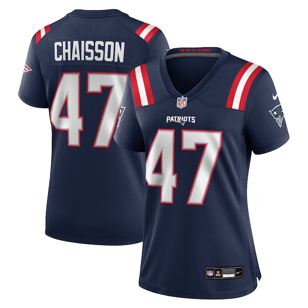 K'Lavon Chaisson New England Patriots Nike Women's Team Game Jersey - Navy
