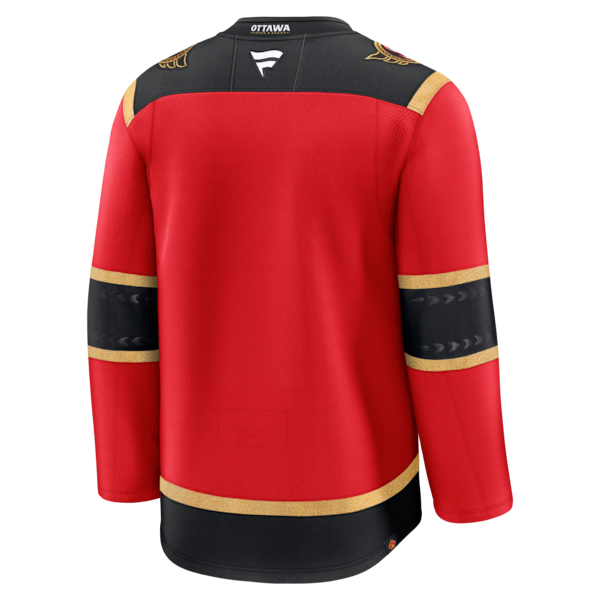 Ottawa Senators Alternate Premium Jersey - Red/Black/White - Image 4
