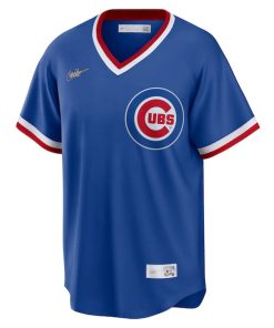 Alternative view of Ryne Sandberg Chicago Cubs Nike Road Cooperstown Collection Player Jersey - Royal