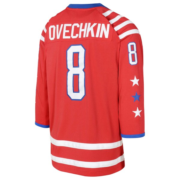 Alexander Ovechkin Washington Capitals Youth 2015 Blue Line Player Jersey - Red - Image 3