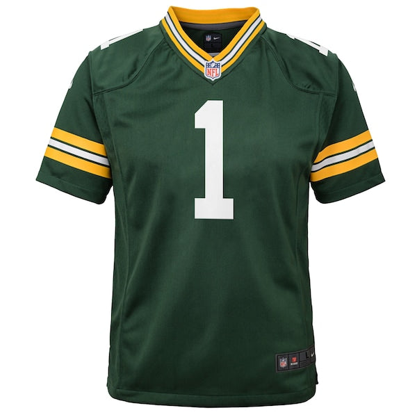 Micah Parsons Green Bay Packers Nike Youth Game Player Jersey - Green/White - Image 6