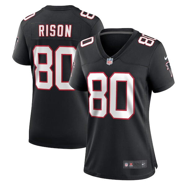 Andre Rison Atlanta Falcons Nike Women's Retired Player Jersey - Black/Red - Image 2