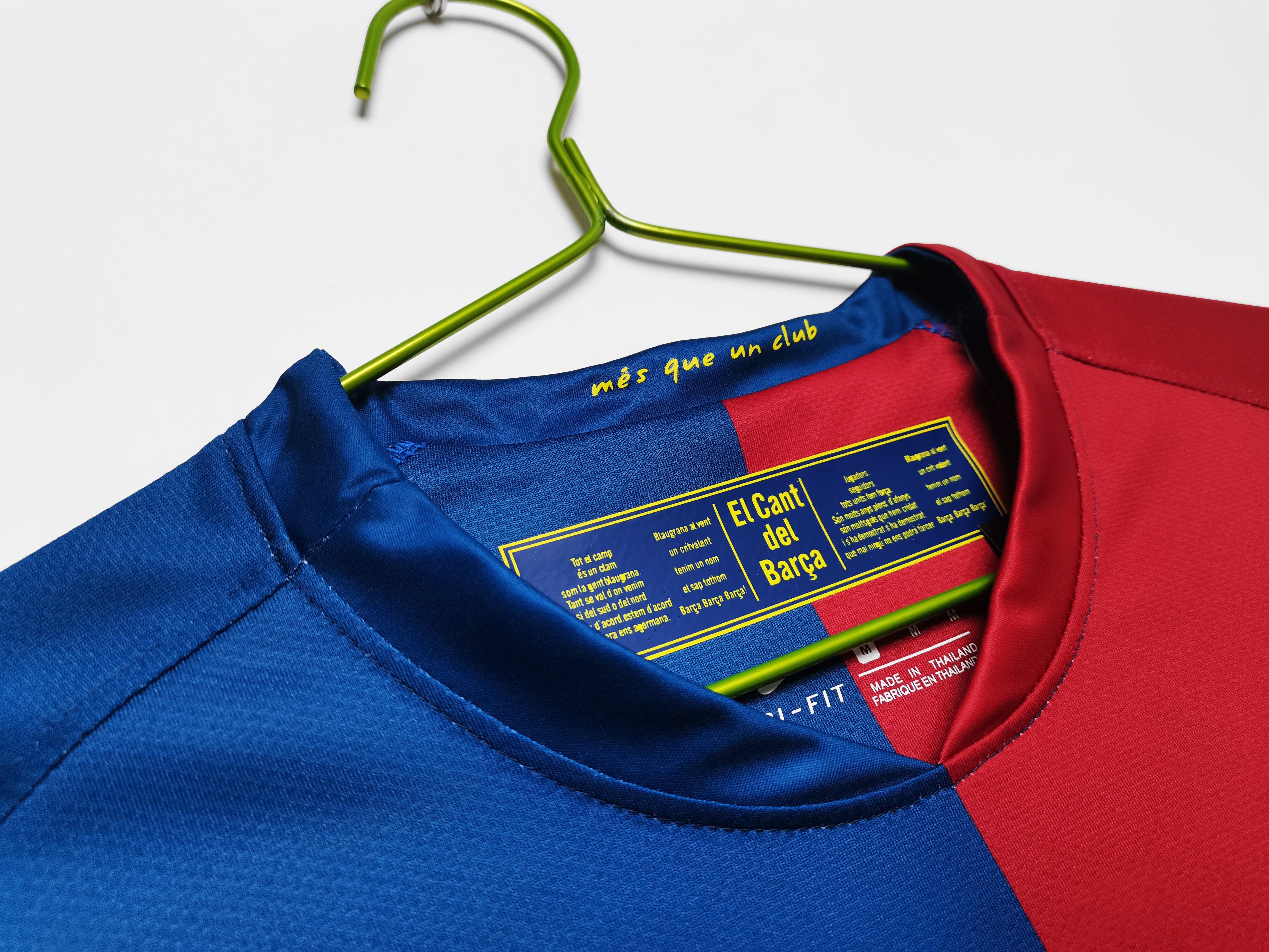 Barcelona 2008-09 Home Vintage Jersey - Image 3